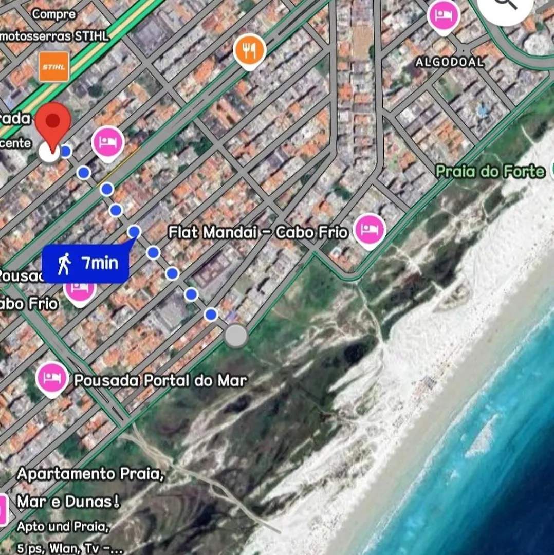 Kitnet Braga - Praia Das Dunas - Praia Do Forte Cabo Frio Apartment
