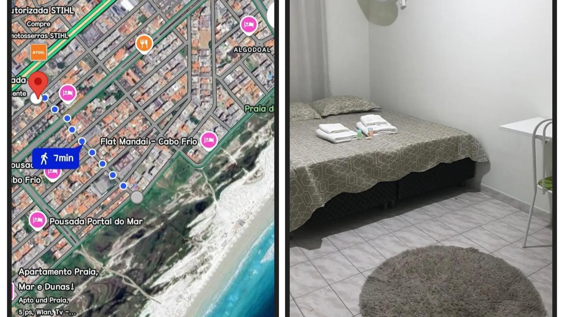 Kitnet Braga - Praia Das Dunas - Praia Do Forte Cabo Frio Apartment